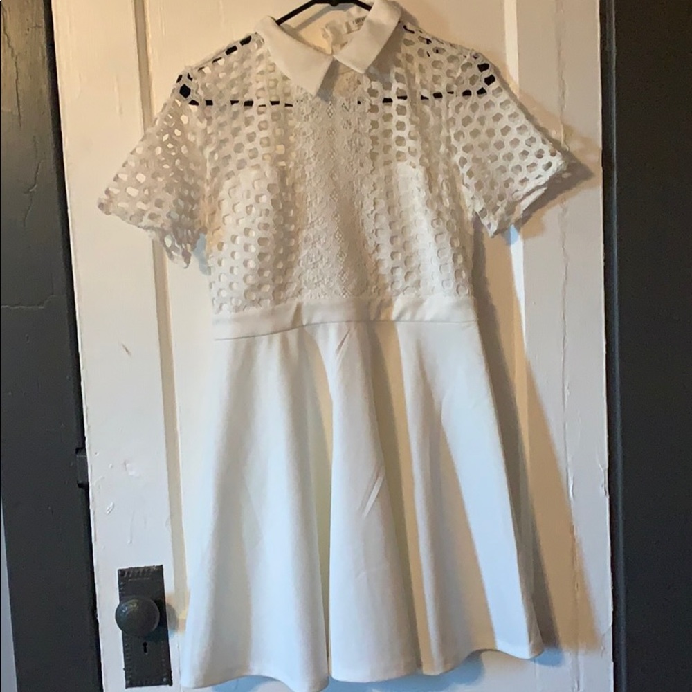 White dress